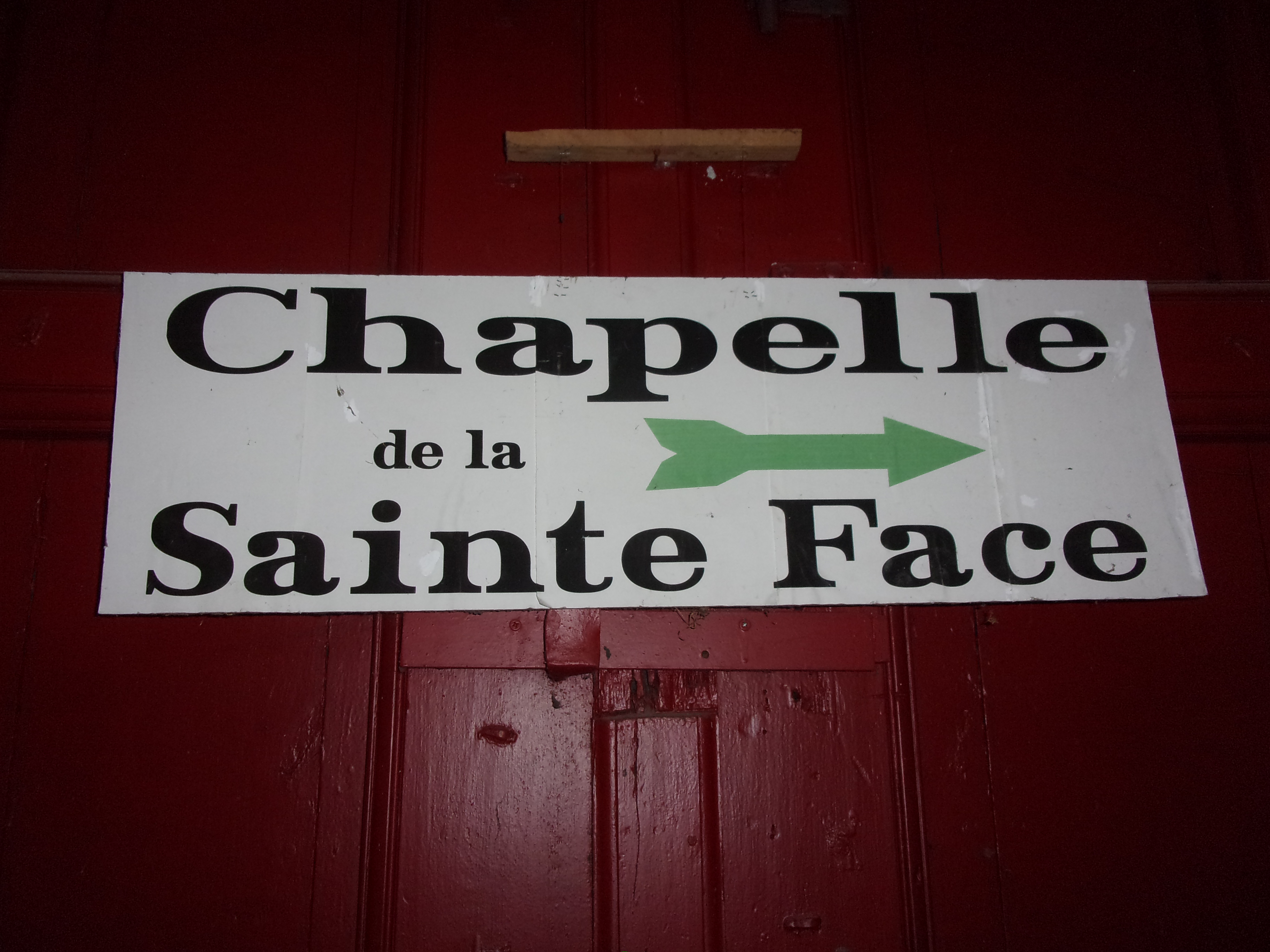 Chapelle de la Sainte Face