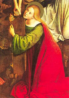Marie-Madeleine au pied de la croix